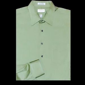 Van Heusen Men's Lux Sateen Dress Shirt - New w/o Tags - Size: 17.5 / 34-35 XL